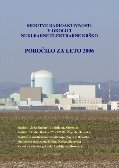 Izvješće o mjerenjima radioaktivnosti u okolini NEK-a, 2006.
