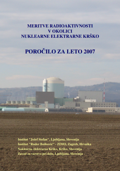 Izvješće o mjerenjima radioaktivnosti u okolini NEK-a, 2007.